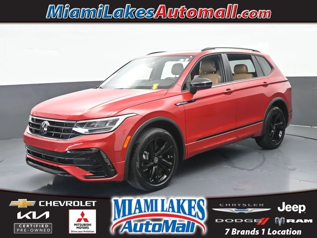 Used 2024 Red Metallic Volkswagen 2.0T SE R-Line Black image 1