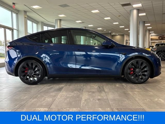 Used 2021 Tesla Model Y Performance with VIN 5YJYGDEF8MF121529 for sale in Oxnard, CA