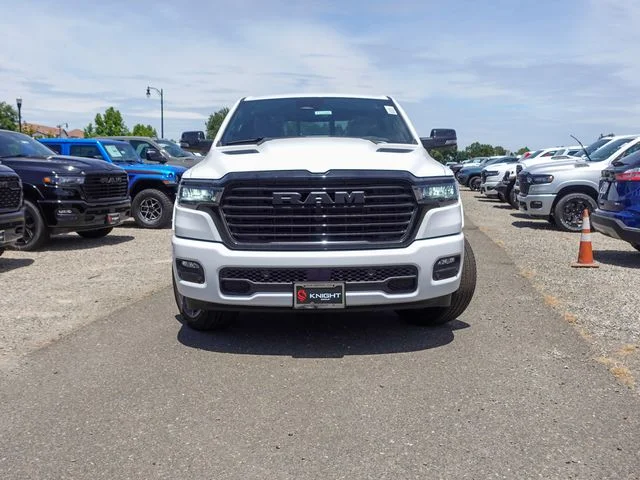 New 2026 Bright White Clear-Coat Exterior Paint RAM Laramie image 2