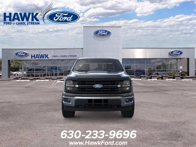 New 2026 Agate Black Metallic Ford XLT image 6