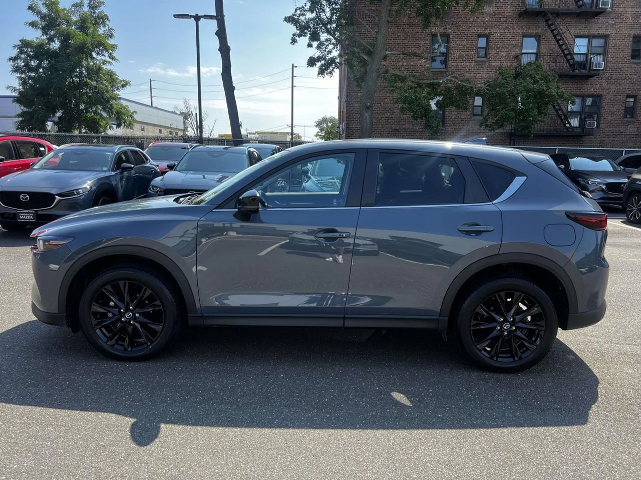 Certified Used 2025 Polymetal Gray Metallic Mazda 2.5 S Carbon Edition image 7