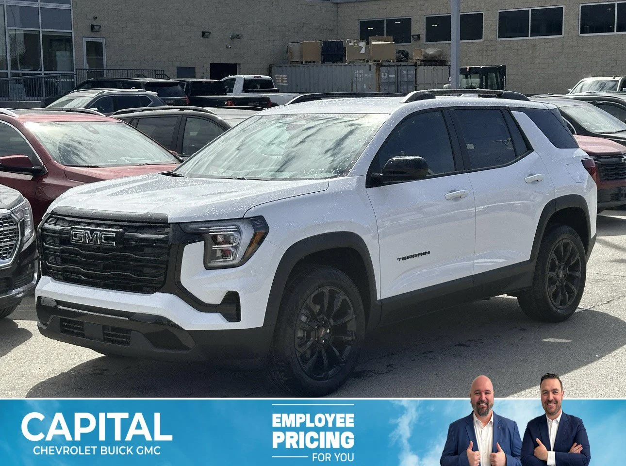 New 2026 Summit White GMC AWD Elevation image 1