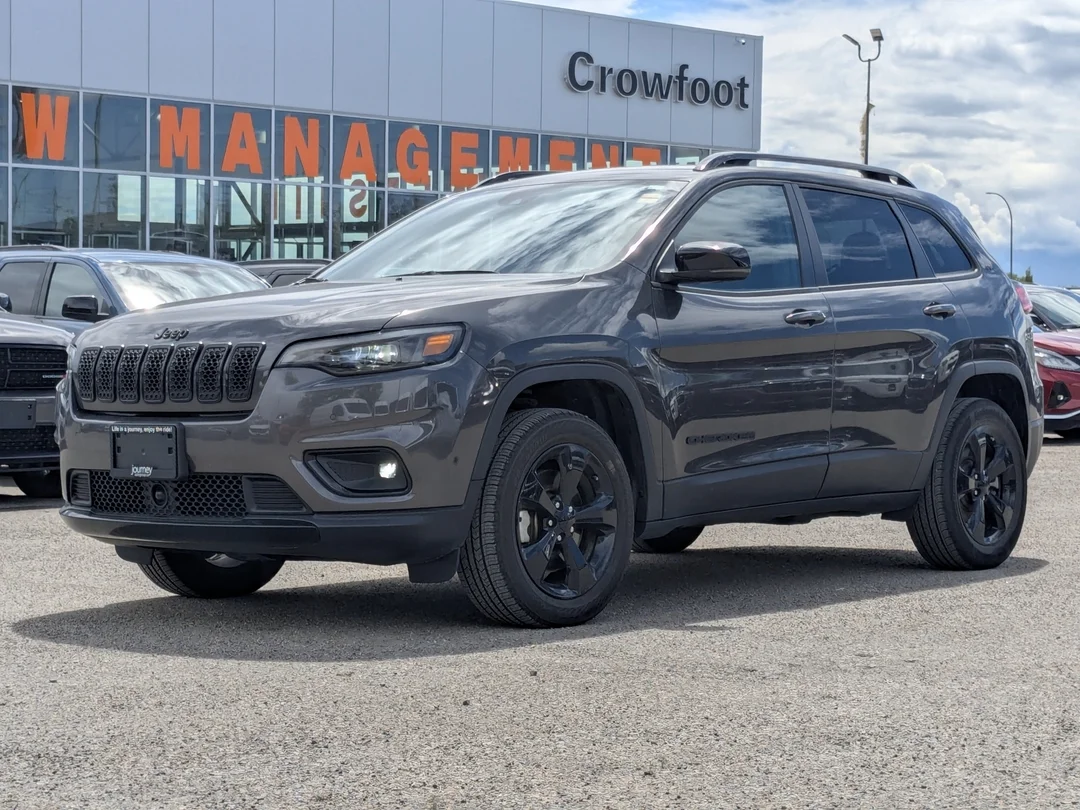 Certified Used 2023 Grey Jeep Altitude - - 4x4 - 8.4 Uconnect NAV - Premium Leather - Heated Seats & Wheel & More! image 4