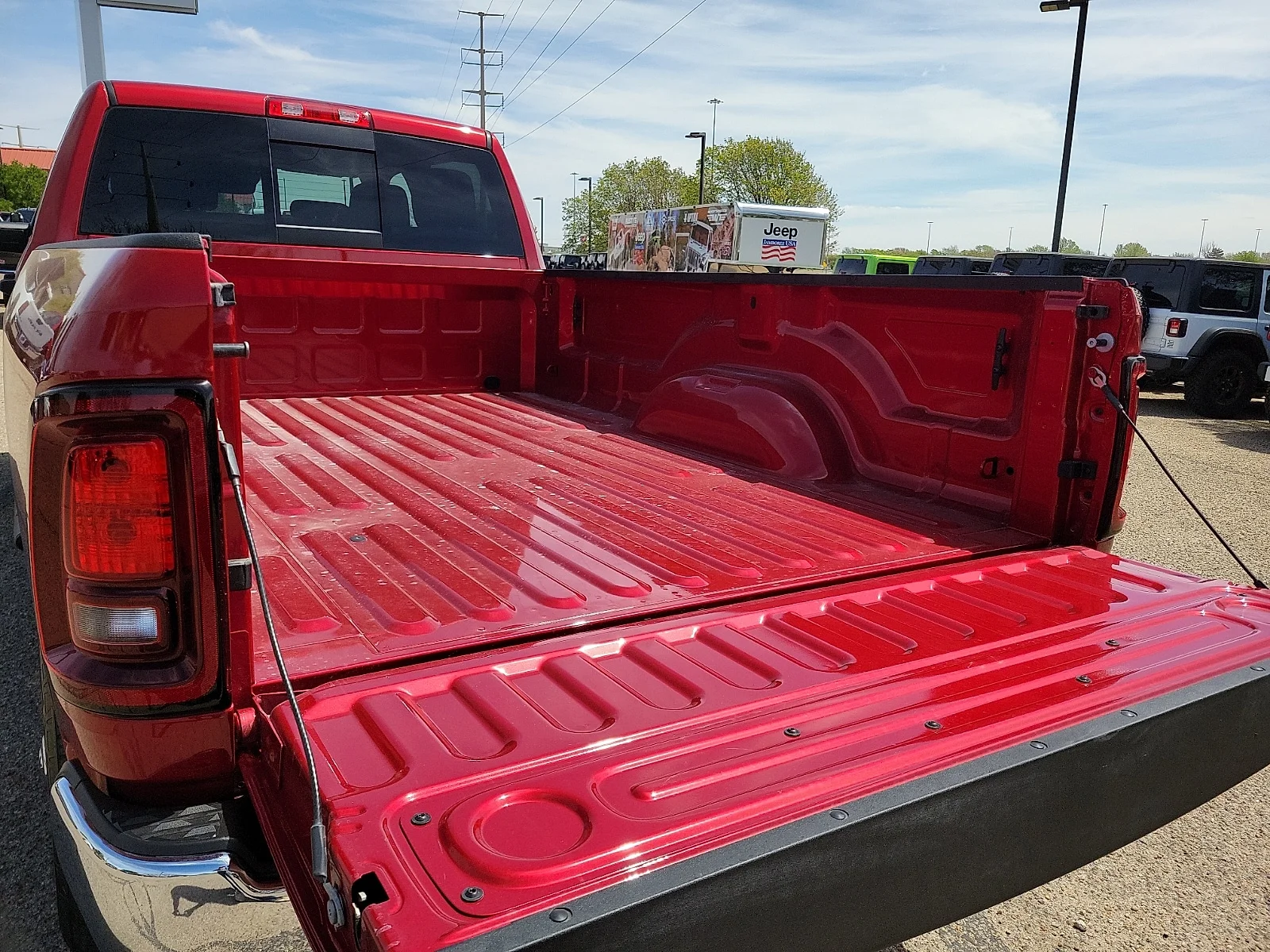 New 2026 PR6 Molten Red Ram TRADESMAN CREW CAB 4X4 8