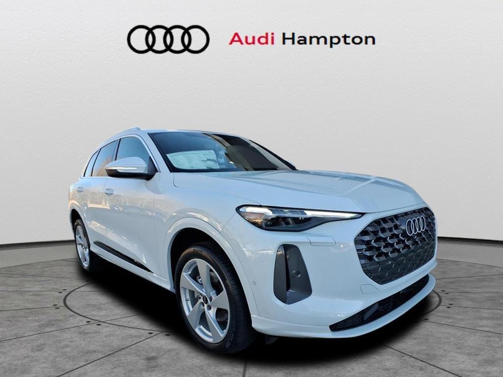 Used 2025 Glacier White Metallic Audi Premium Plus image 3