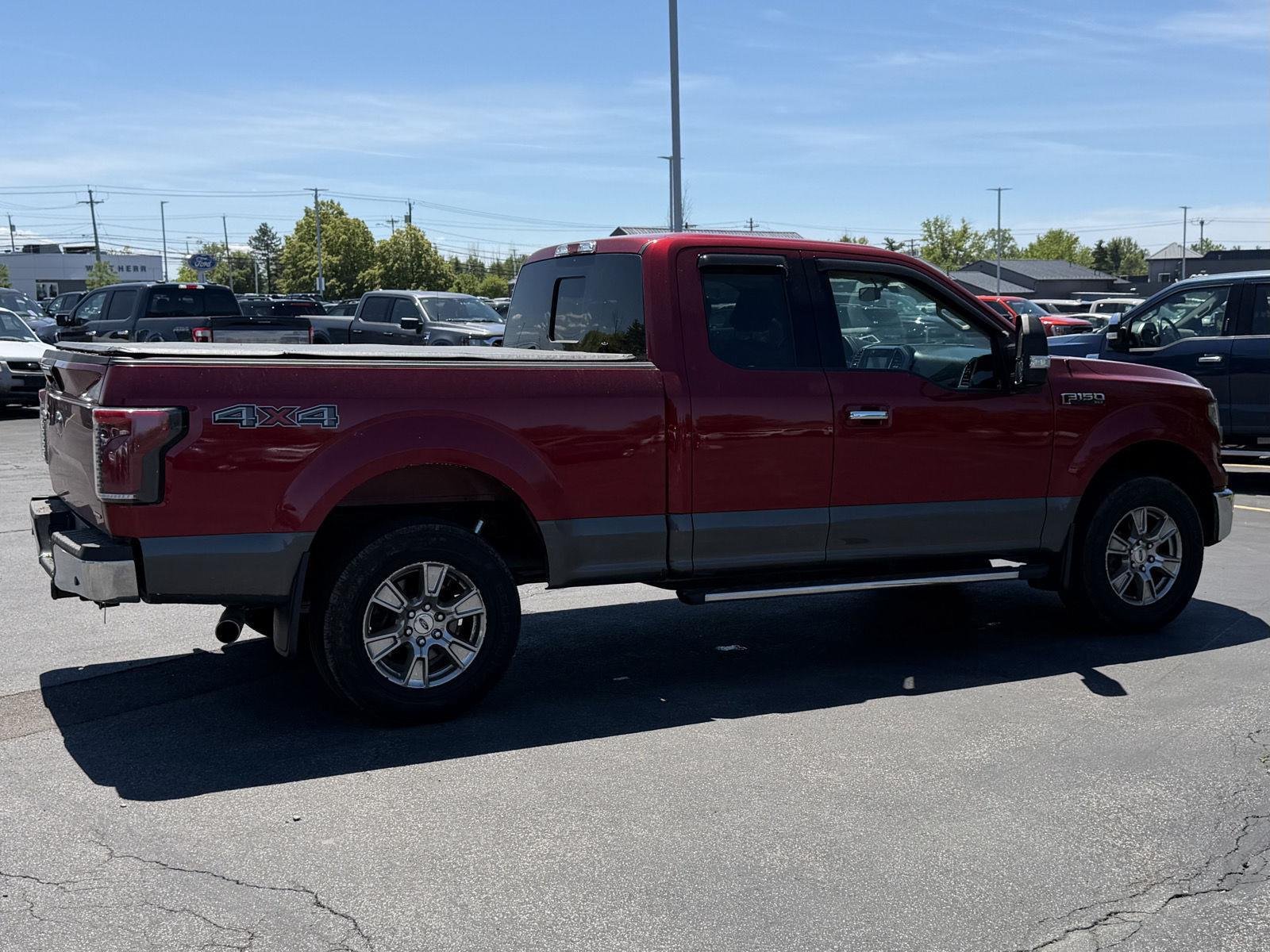 Used 2016 Ruby Red Metallic Tinted Clearcoat Ford XLT image 6