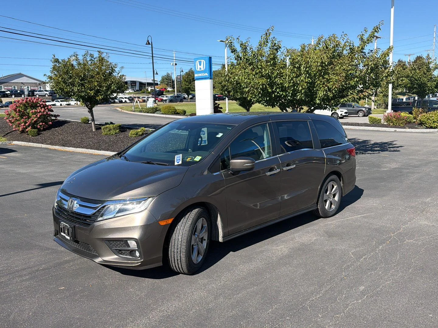 Used 2019 Pacific Pewter Metallic Honda EX image 3