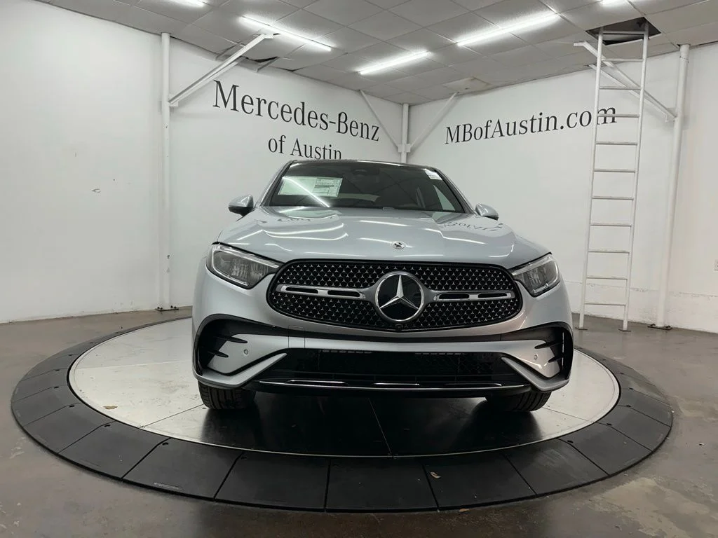 New 2026 Silver Mercedes-Benz GLC 300 Coupe image 2