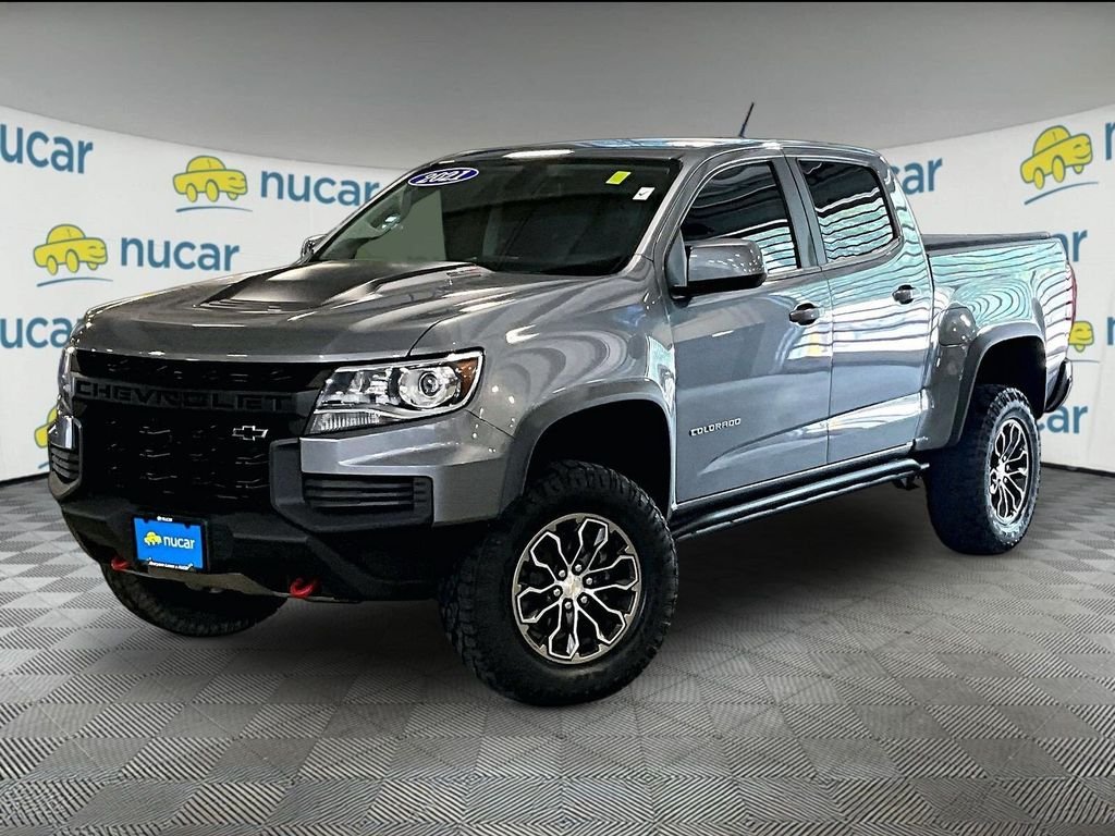 Used 2021 Gray Chevrolet ZR2 image 3