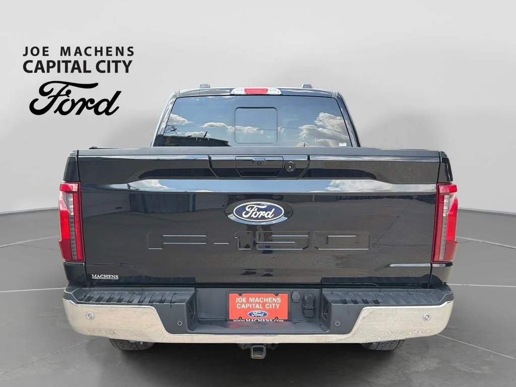 Used 2025 Agate Black Metallic Ford XLT image 6