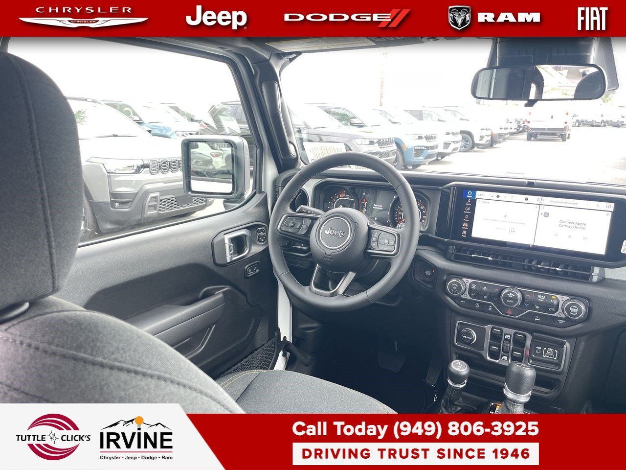 New 2026 Bright White Clearcoat Jeep California Edition image 7