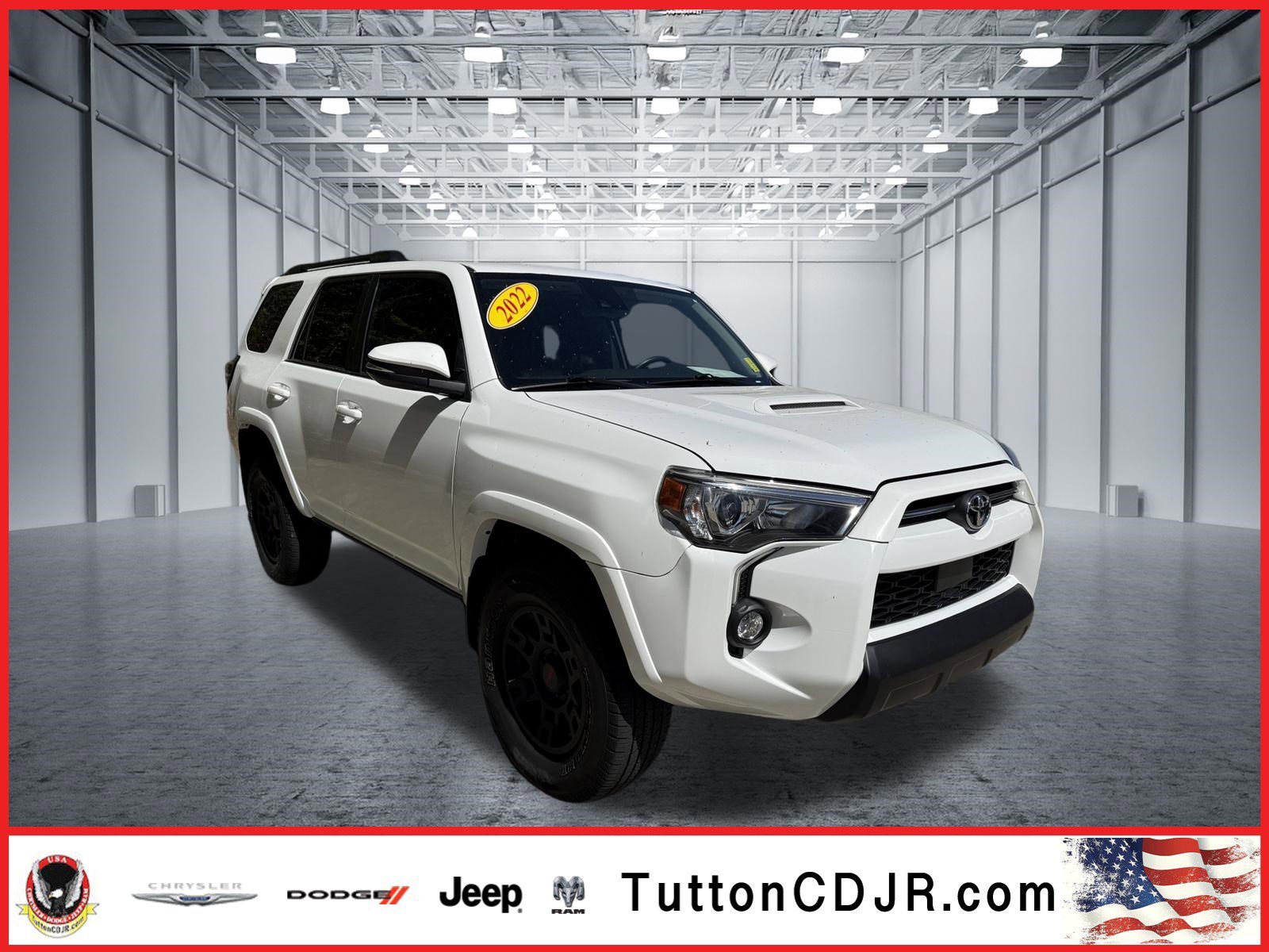 Used 2022 White Toyota TRD Off Road Premium image 1