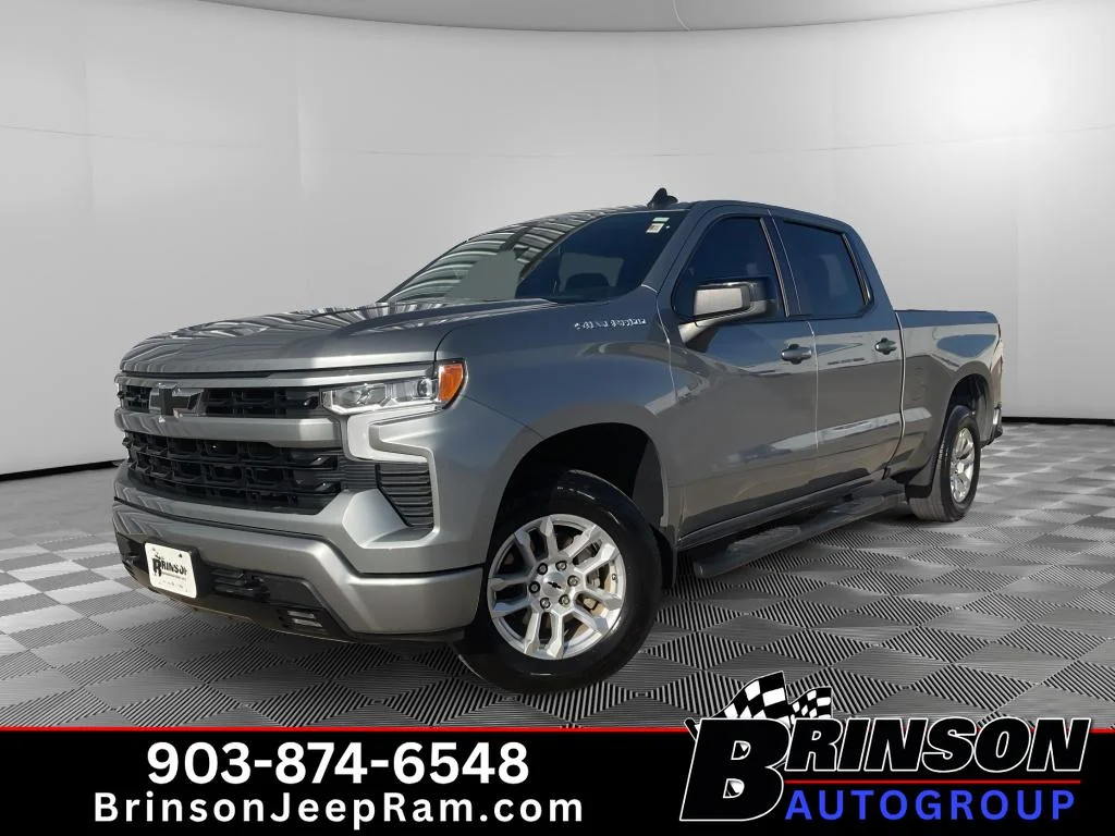 Used 2024 Sterling Gray Metallic Chevrolet RST image 1