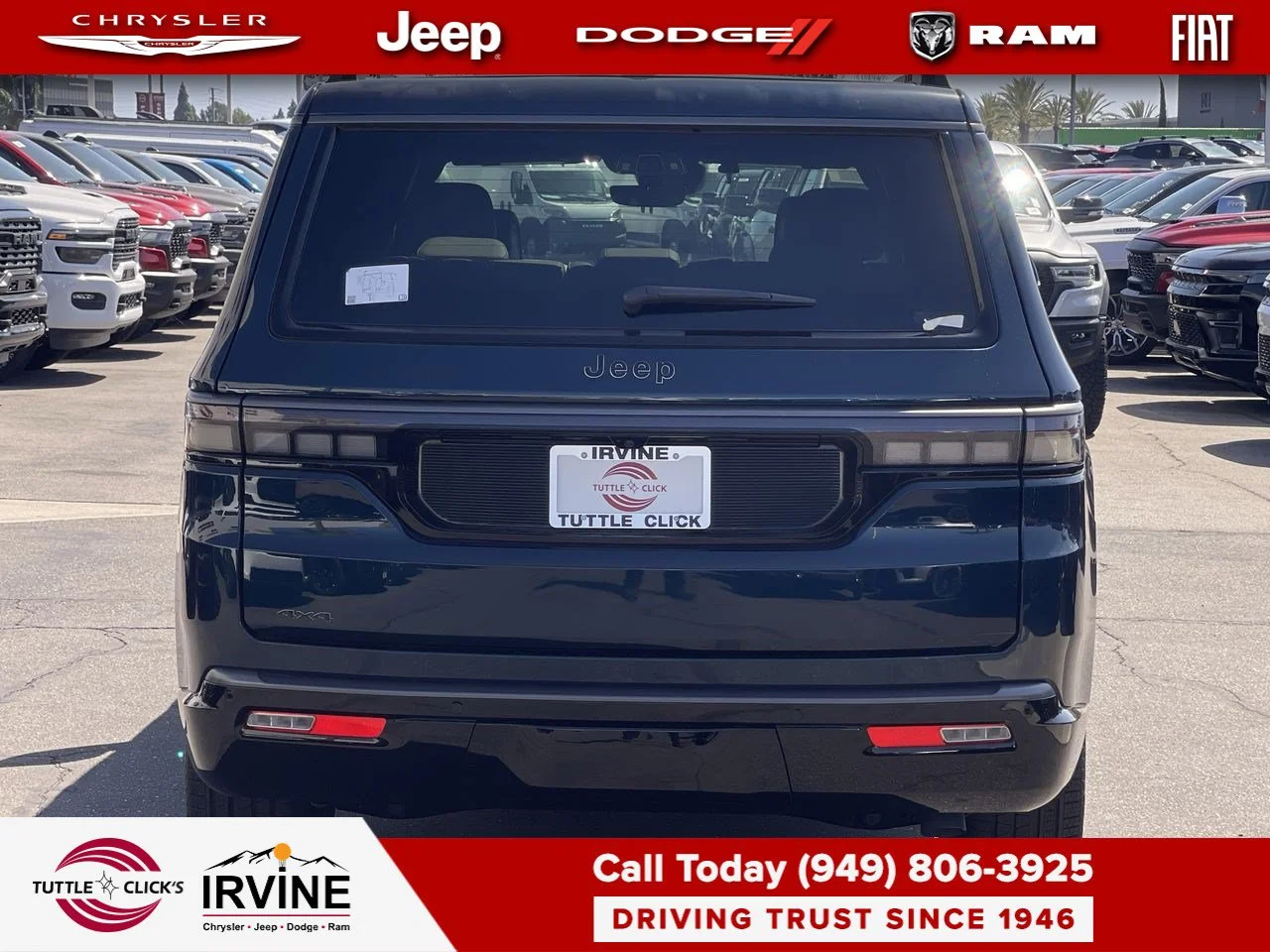 New 2026 Fathom Blue Pearl-Coat Exterior Paint Jeep Limited Reserve image 11