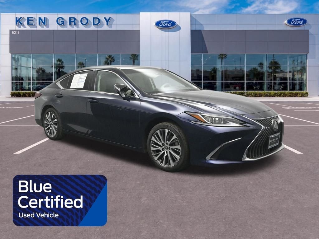Certified Used 2021 Blue Lexus 350 image 1