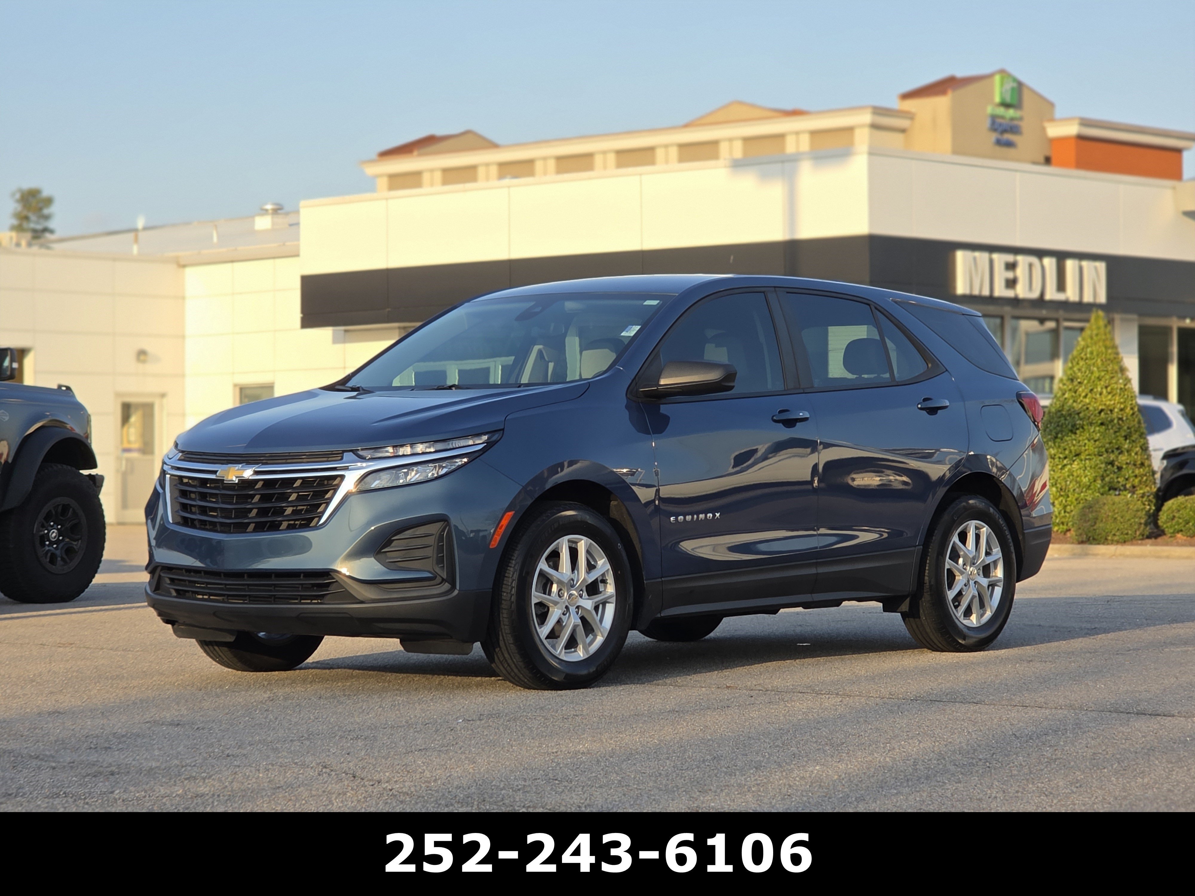 Used 2024 Lakeshore Blue Metallic Chevrolet LS image 3