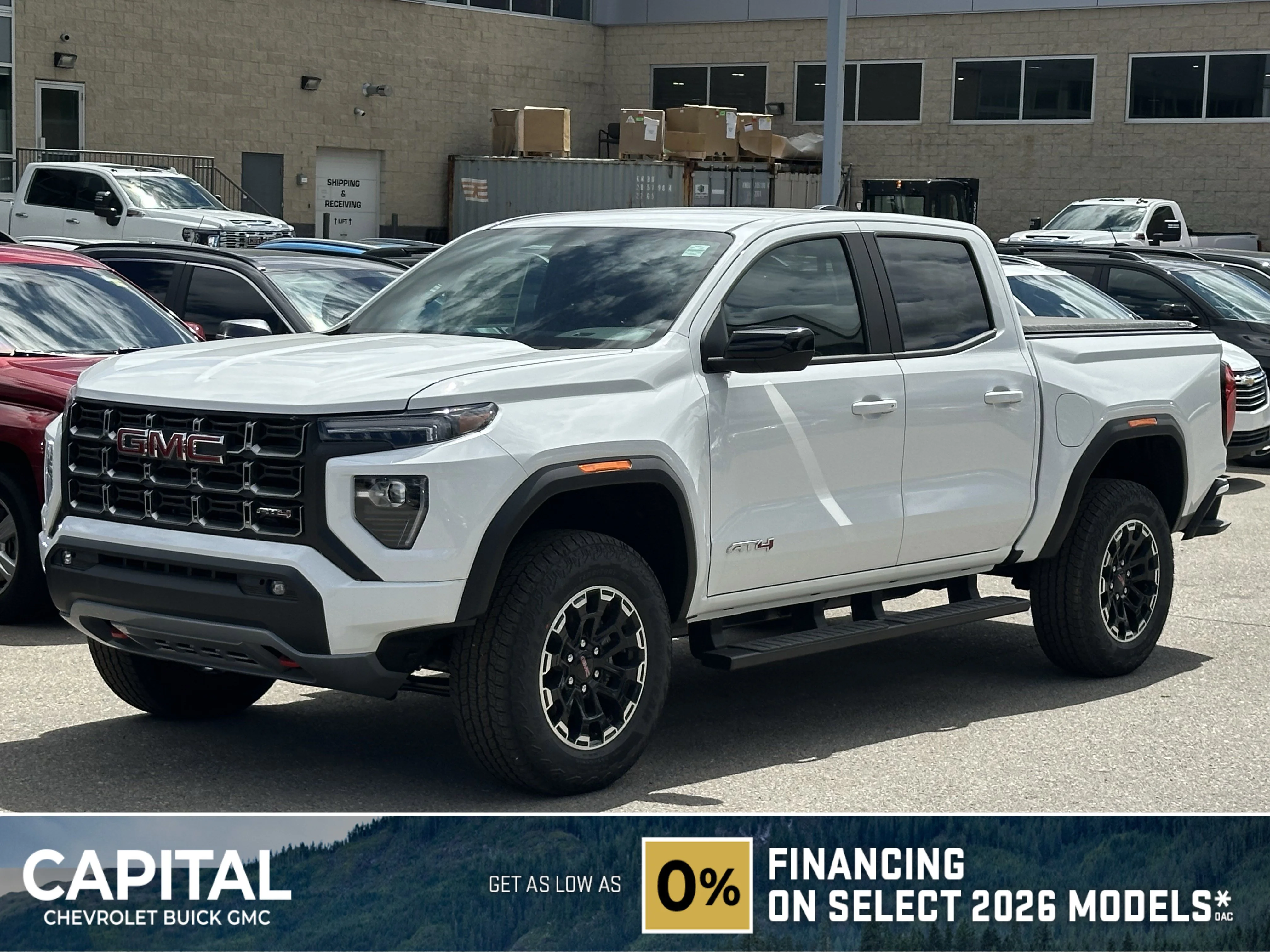New 2026 Summit White GMC AT4 image 1
