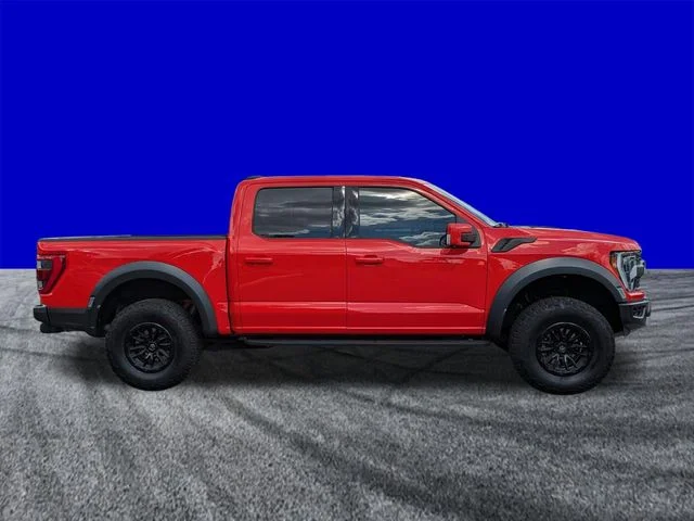 Certified Used 2022 Orange Ford Raptor image 3