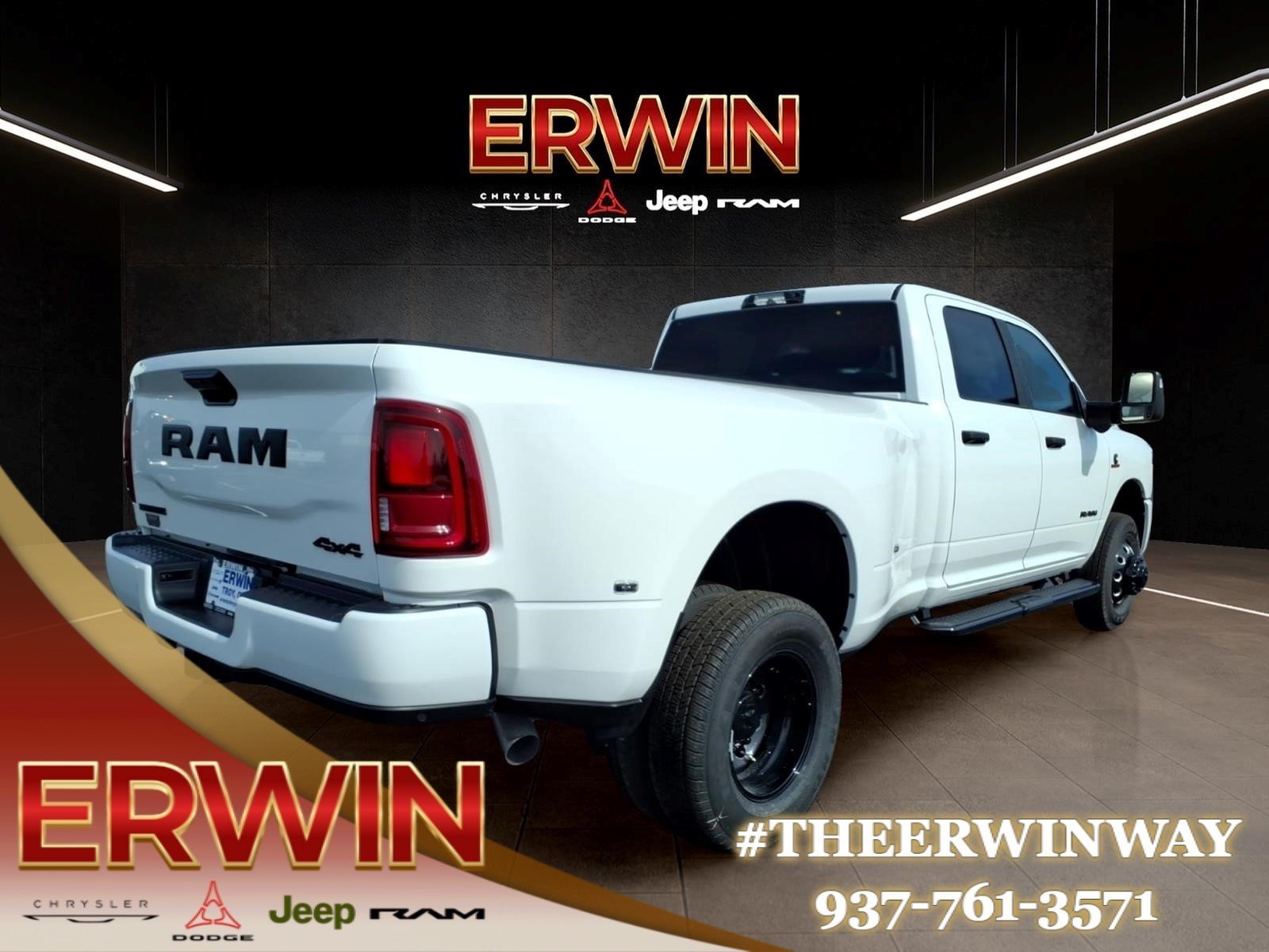 New 2026 Bright White Clearcoat RAM Big Horn image 5
