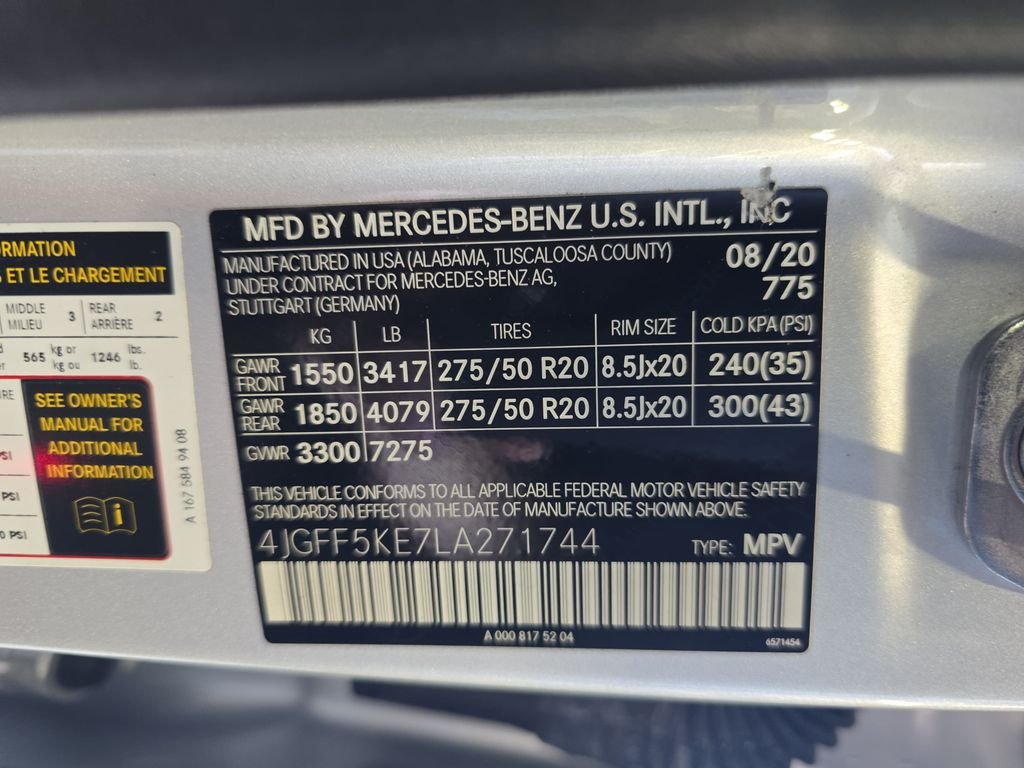 Used 2020 Silver Mercedes-Benz GLS 450 image 39