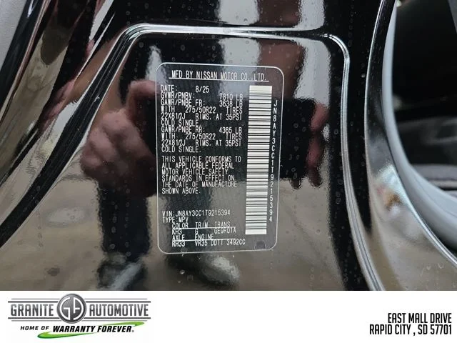 2026 Nissan Armada Platinum Reserve - Photo 30