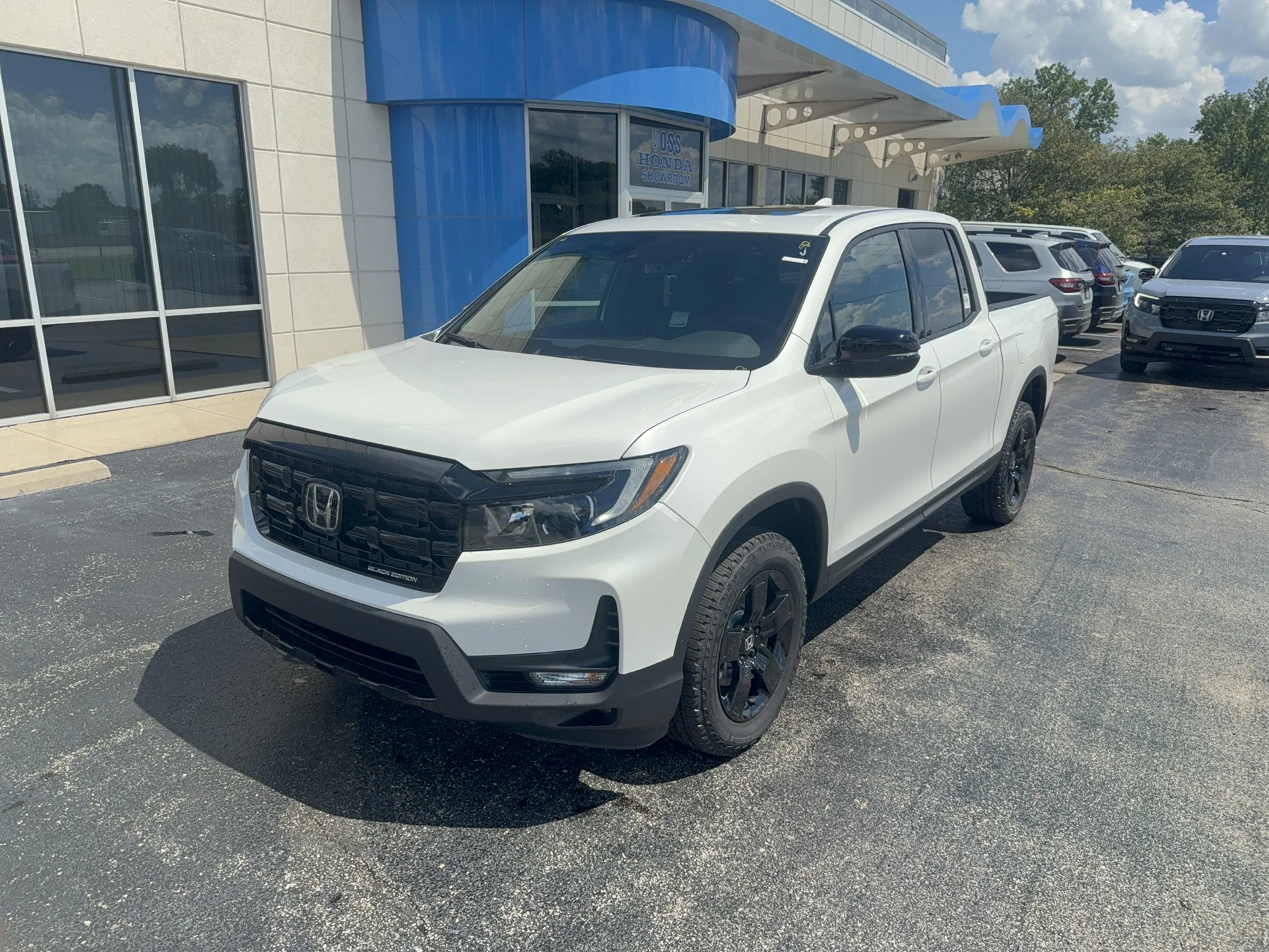 New 2026 Platinum White Pearl Honda Black Edition image 1