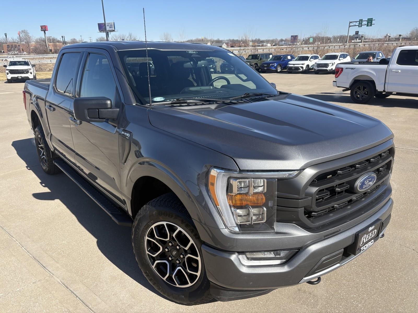 Used 2022 Ford F-150 XLT with VIN 1FTFW1E84NKF05225 for sale in Kansas City