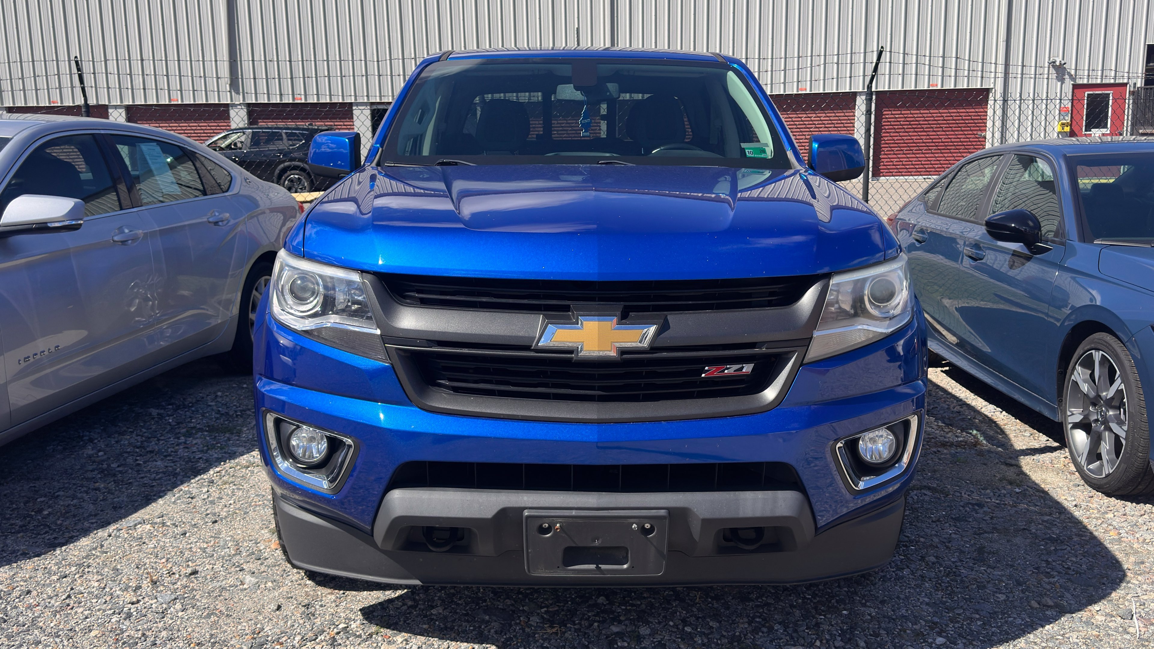 Used 2020 Kinetic Blue Metallic Chevrolet Z71 image 12