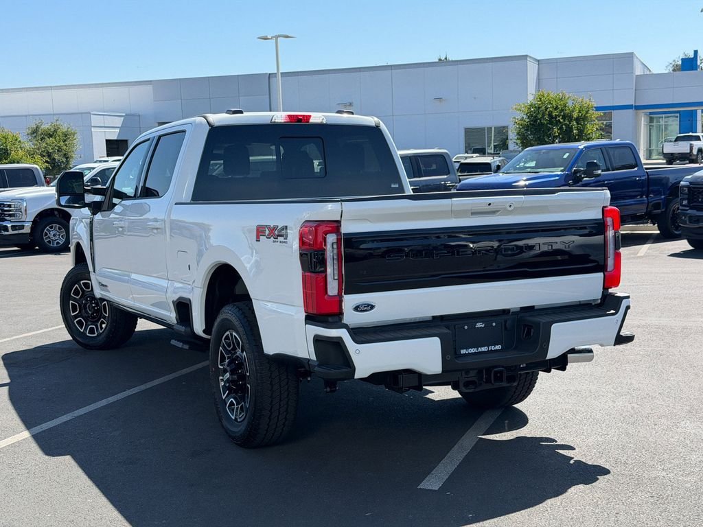 New 2026 Star White Metallic Tri-Coat Ford F-250® Platinum® image 14