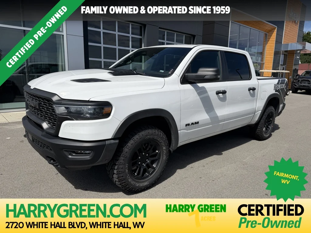 Certified Used 2026 Bright White Clearcoat Ram Rebel image 1