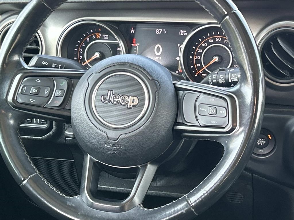 Used 2020 Black Clearcoat Jeep Unlimited Sport S image 14
