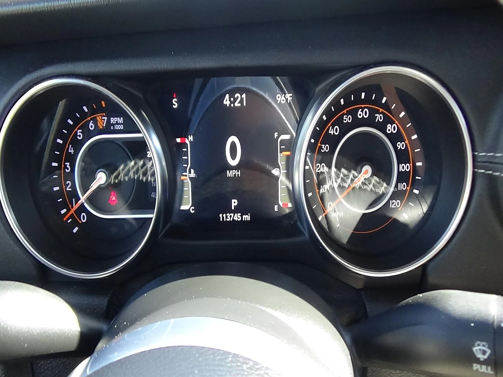 Used 2021 Black Clear Coat (px8) Jeep Overland image 23