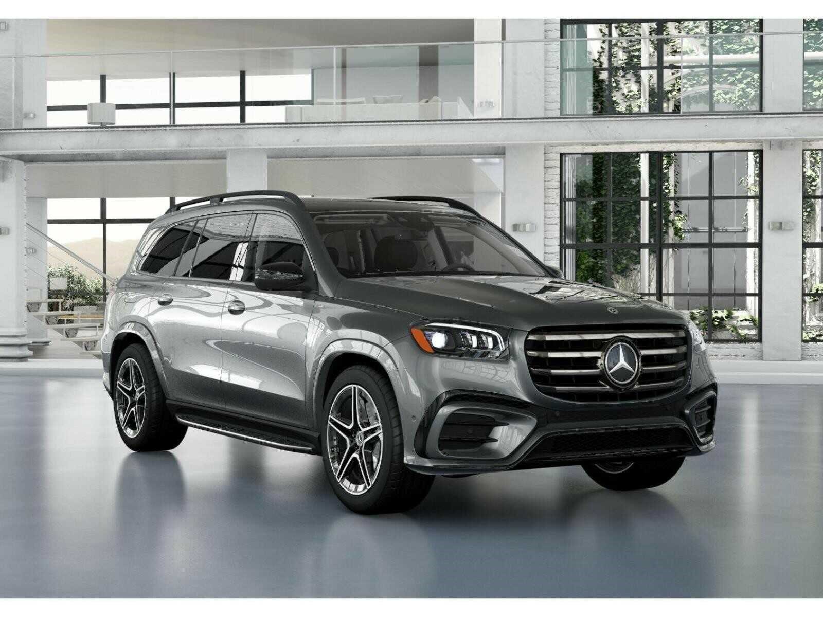 New 2026 Selenite Grey Metallic Mercedes-Benz GLS 450 4D Sport Utility 4MATIC® image 11