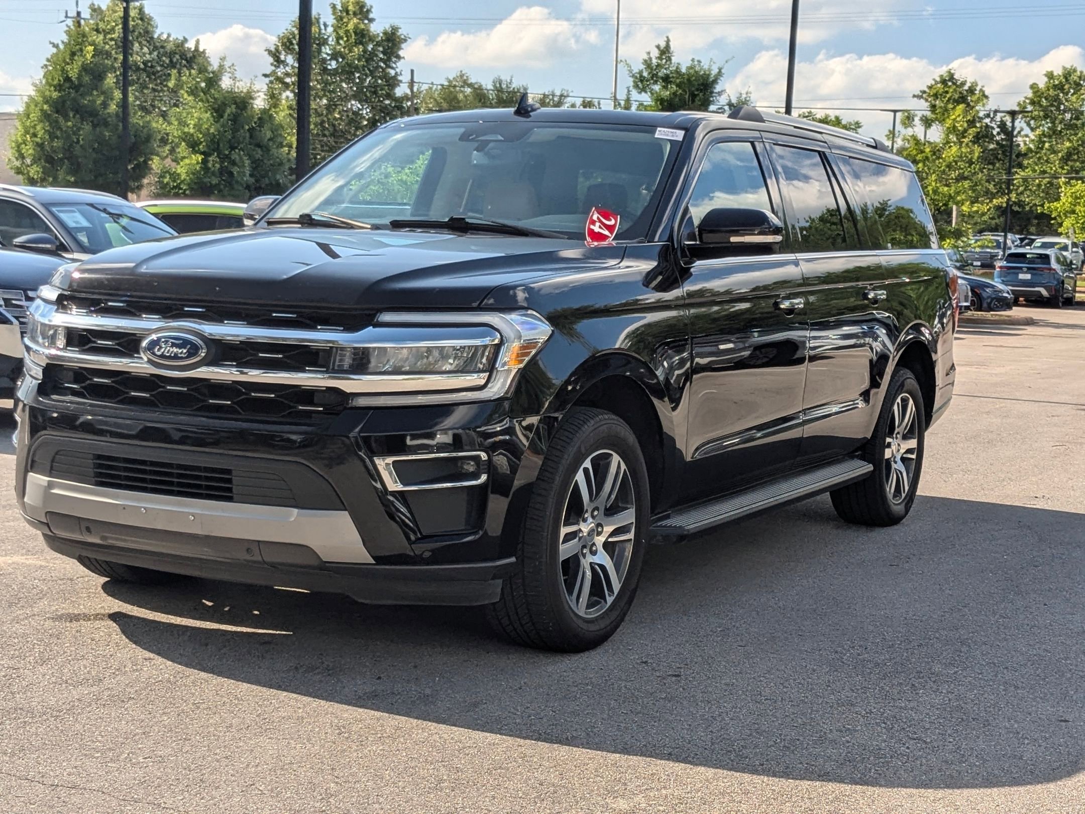 Used 2024 Black Metallic Ford Limited image 7