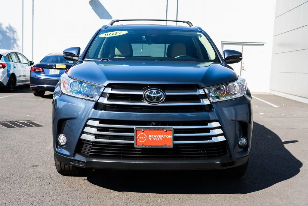 Used 2017 Blue Toyota Limited Platinum image 2