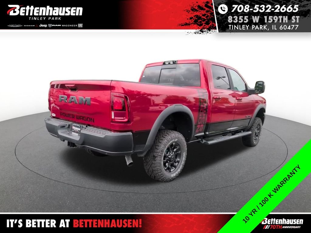 New 2026 Molten Red Pearl-Coat Exterior Paint RAM Power Wagon image 6