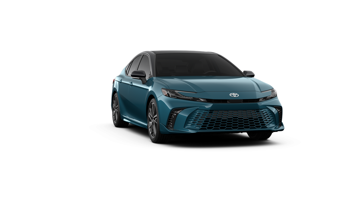 New 2026 Ocean Gem with Midnight Black Metallic roof Toyota XSE image 16