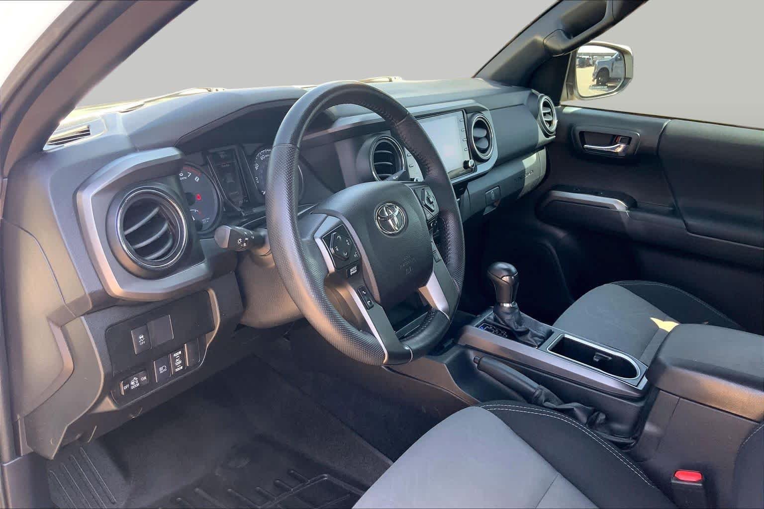 Certified Used 2021 Super White Toyota TRD Off Road image 18