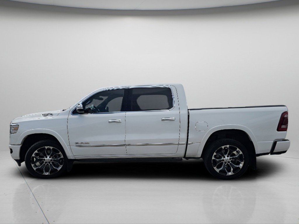 Used 2022 Ivory White Tri-Coat Pearlcoat Ram Limited image 23