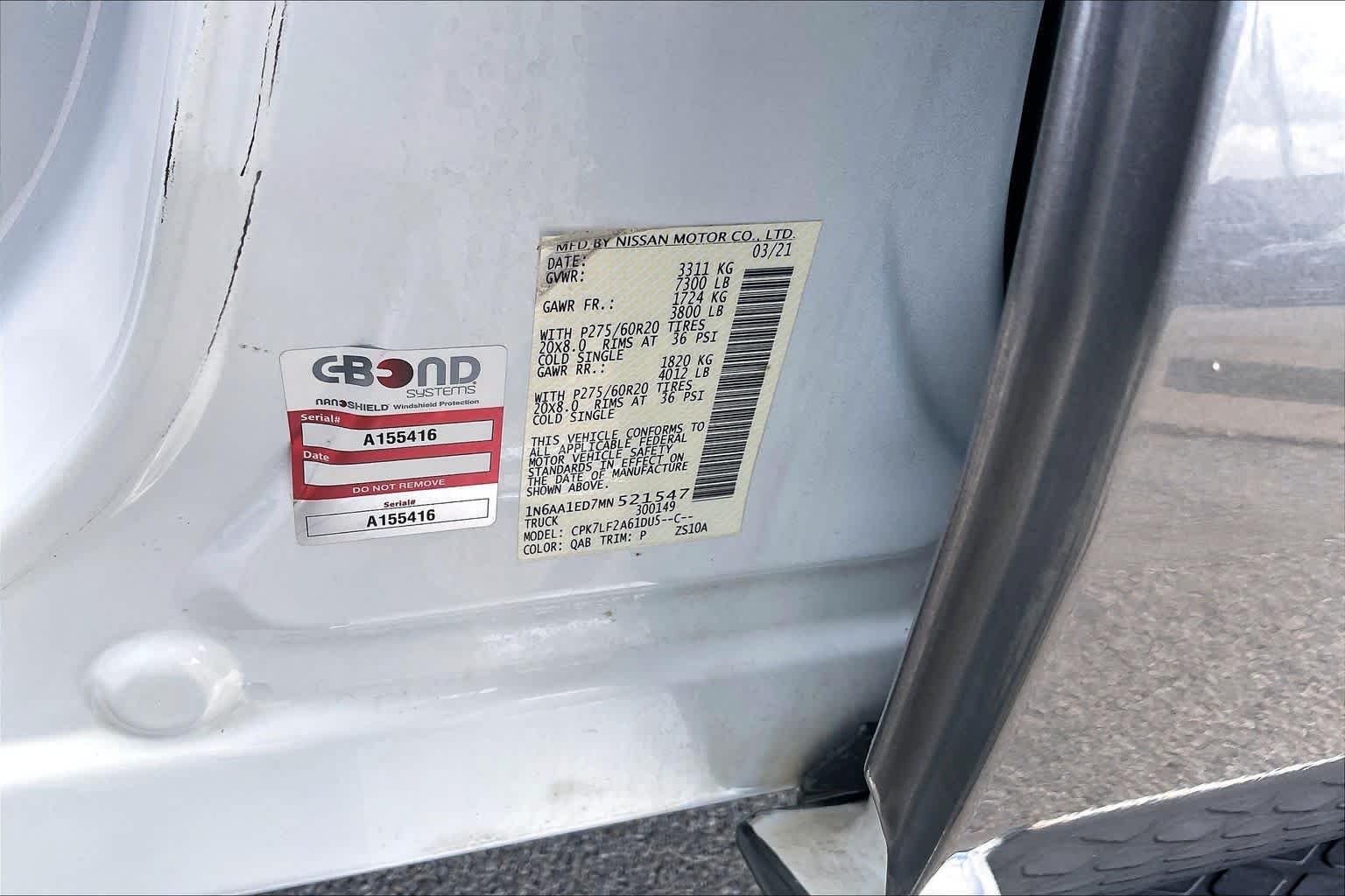 Used 2021 Pearl White Nissan Platinum Reserve image 34