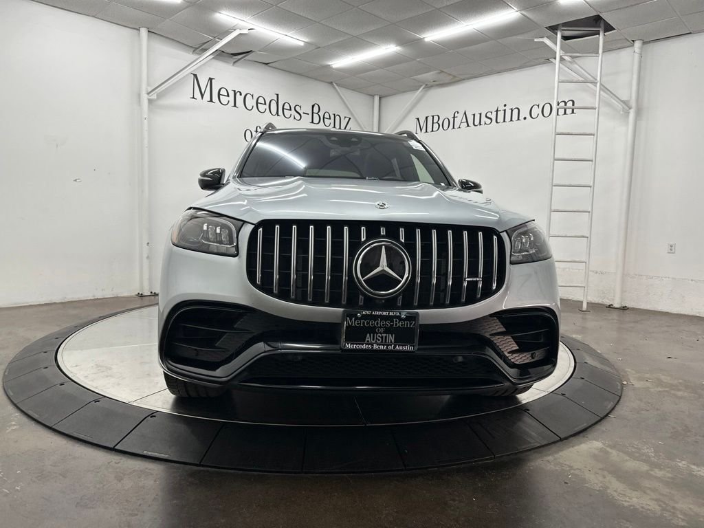 Certified Used 2022 Silver Mercedes-Benz GLS 63 AMG® image 2