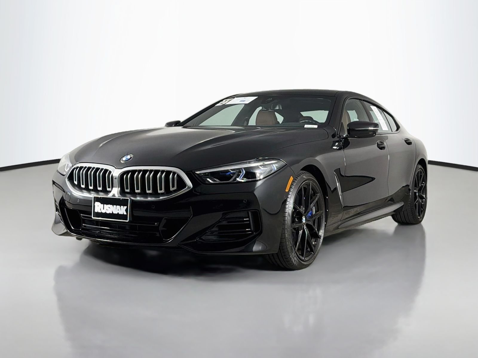 Certified Used 2024 Black Sapphire Metallic BMW 840 image 3