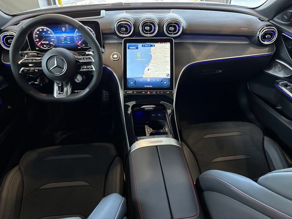 New 2026 Cirrus Silver Metallic Mercedes-Benz AMG® C 43 4MATIC Sedan image 55