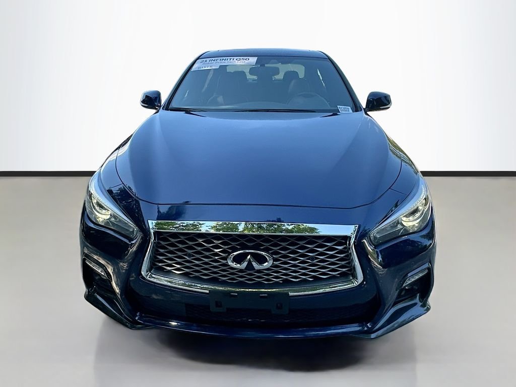 Used 2021 Blue INFINITI 3.0t SENSORY image 2