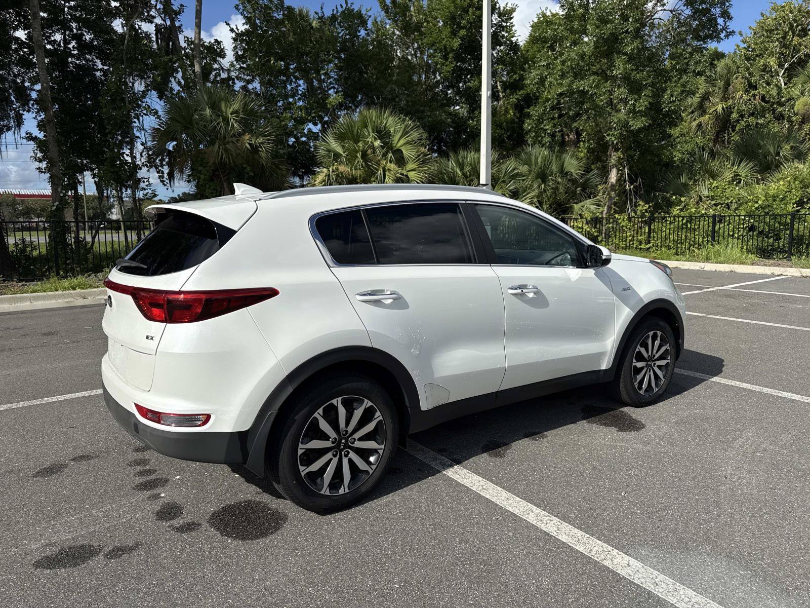 Used 2019 Kia Sportage EX with VIN KNDPNCAC3K7582213 for sale in New Smyrna Beach, FL
