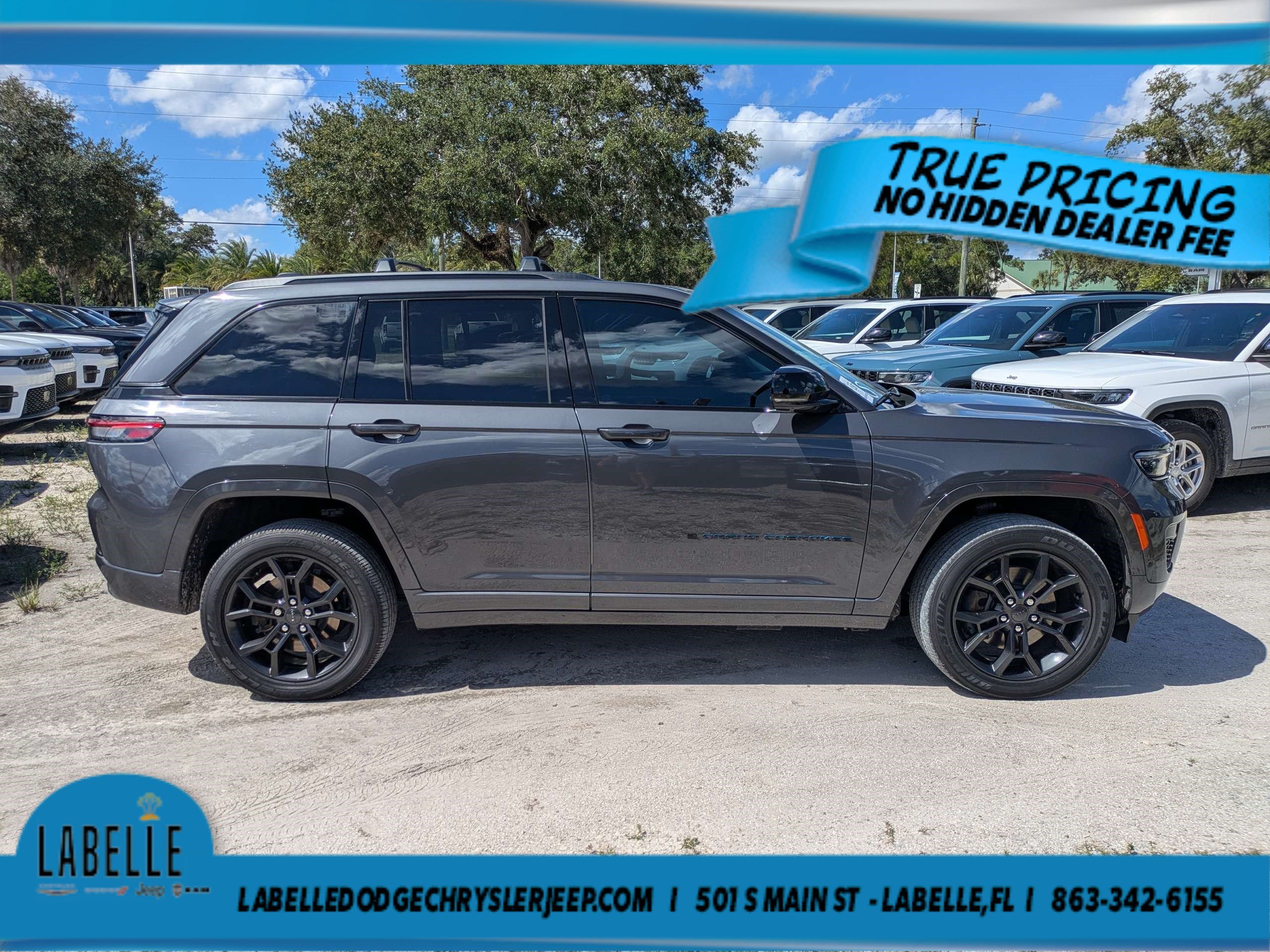 Used 2023 Baltic Gray Metallic Clearcoat Jeep 30th Anniversary image 3