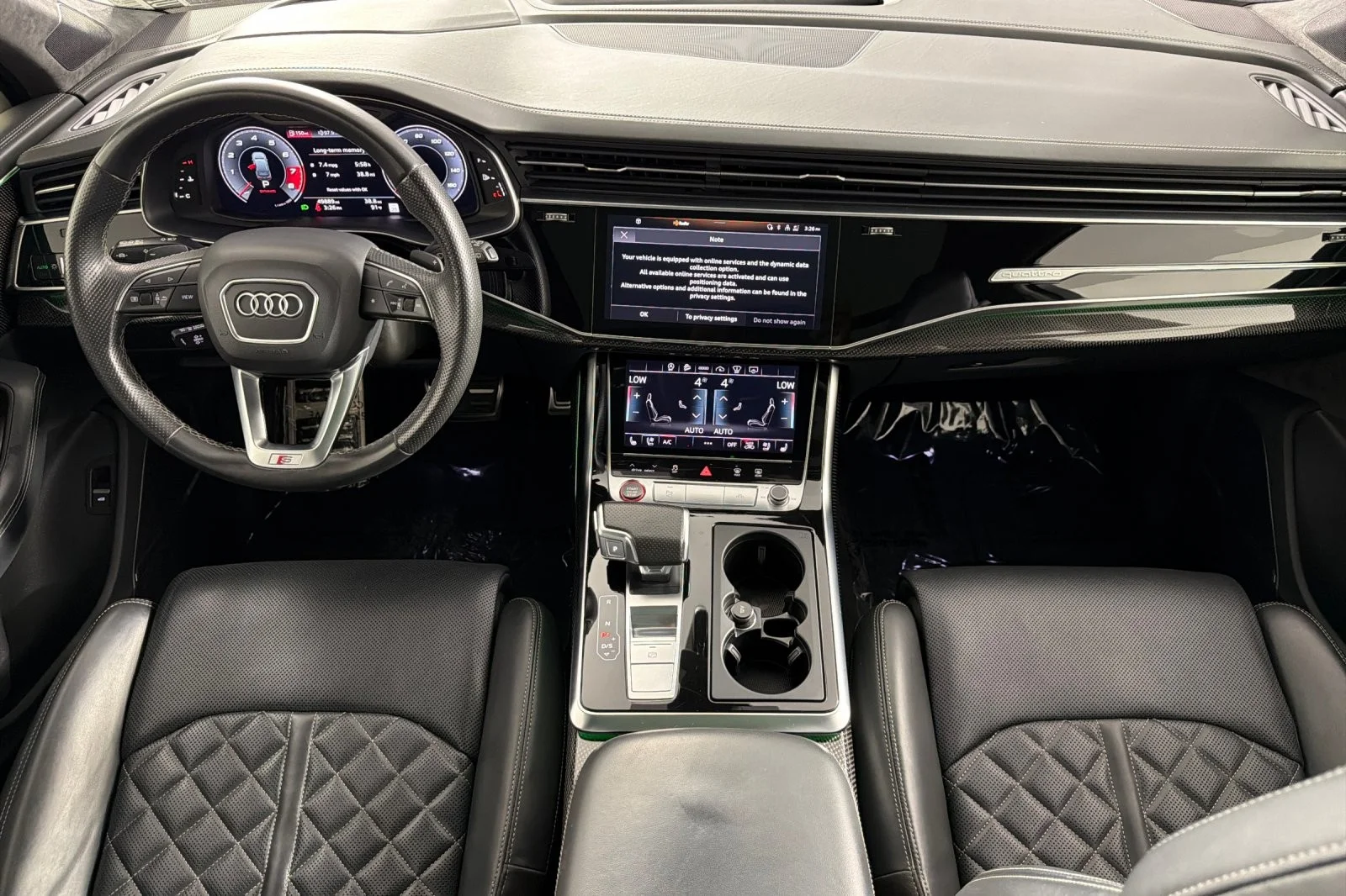 Used 2022 Mythos Black Metallic Audi Prestige 4.0 TFSI quattro image 12