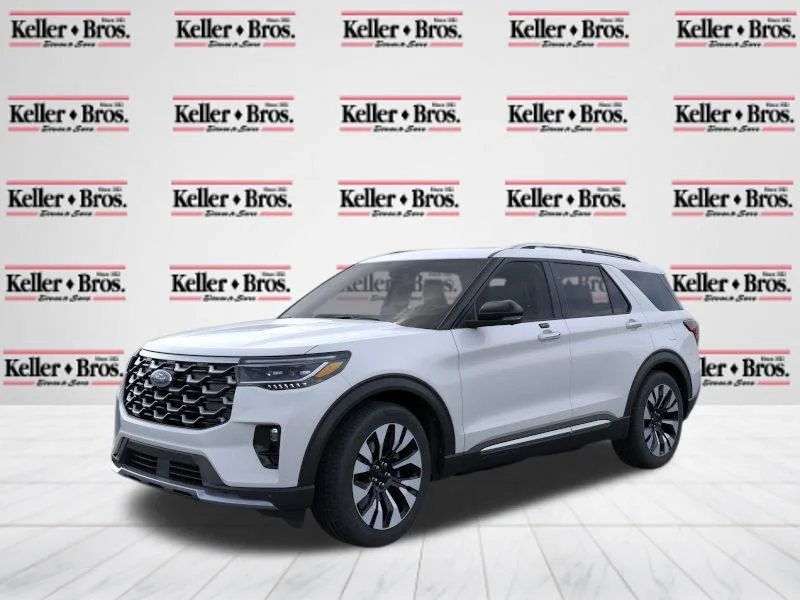 New 2026 Space White Metallic Ford Platinum image 2