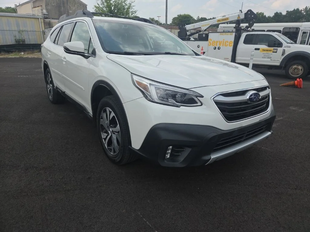 Certified Used 2020 White Subaru Limited image 1
