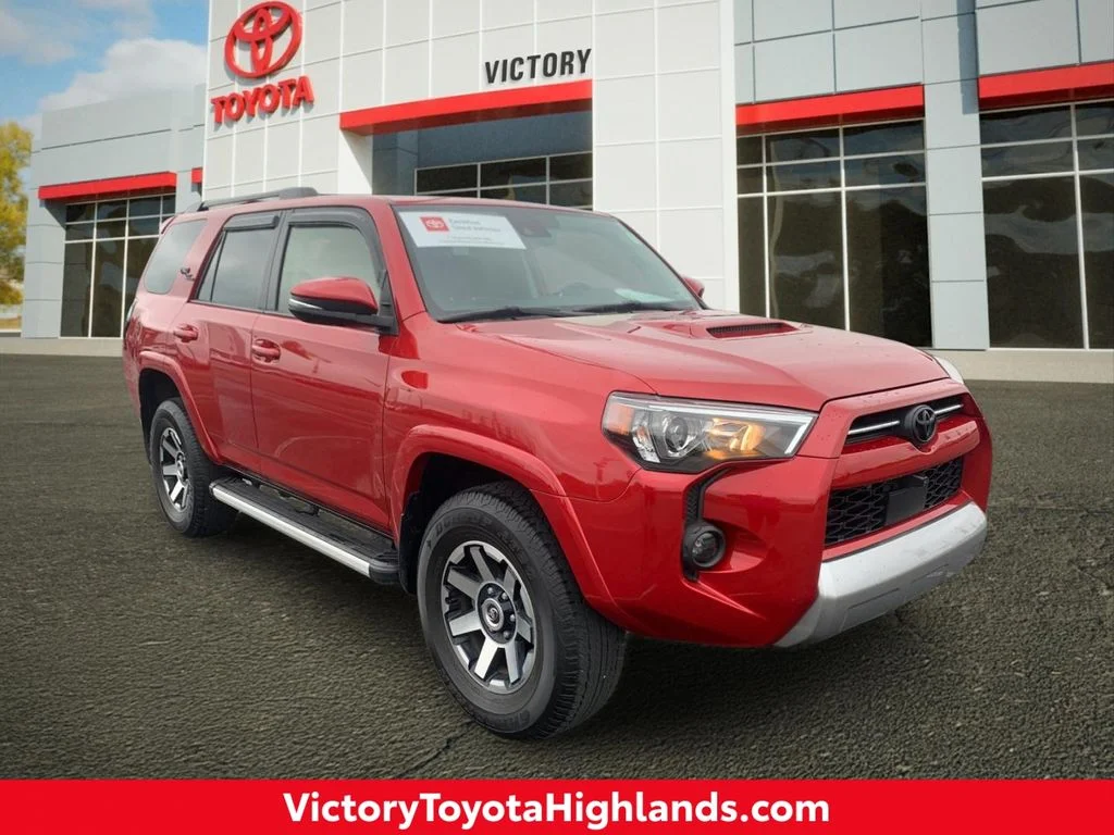Used 2024 Red Toyota TRD Off-Road Premium image 1